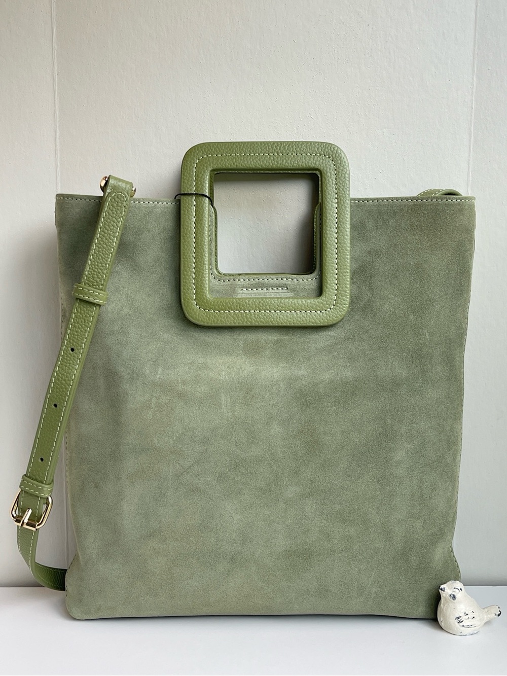 Anthropologie TMRW Studio Mateo 3 in 1 Genuine Leather Handbag Clutch Crossbody